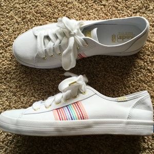 Brand new rainbow Keds